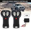 Handset Switch Controller For Jeep Off-road ATV Truck Wireless Remote Control System for Winches 12V/24V Wireless Winch Remote Control System