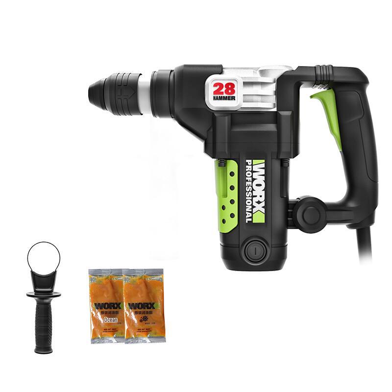 WORX WU328 1200W Electric Rotary Hammer Drill CN plug (adapter included)