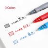 Retractable Gel Pens Set Black/Red/Blue Ink Ballpoint for Writing Refills Office Accessories School Supplies Stationery