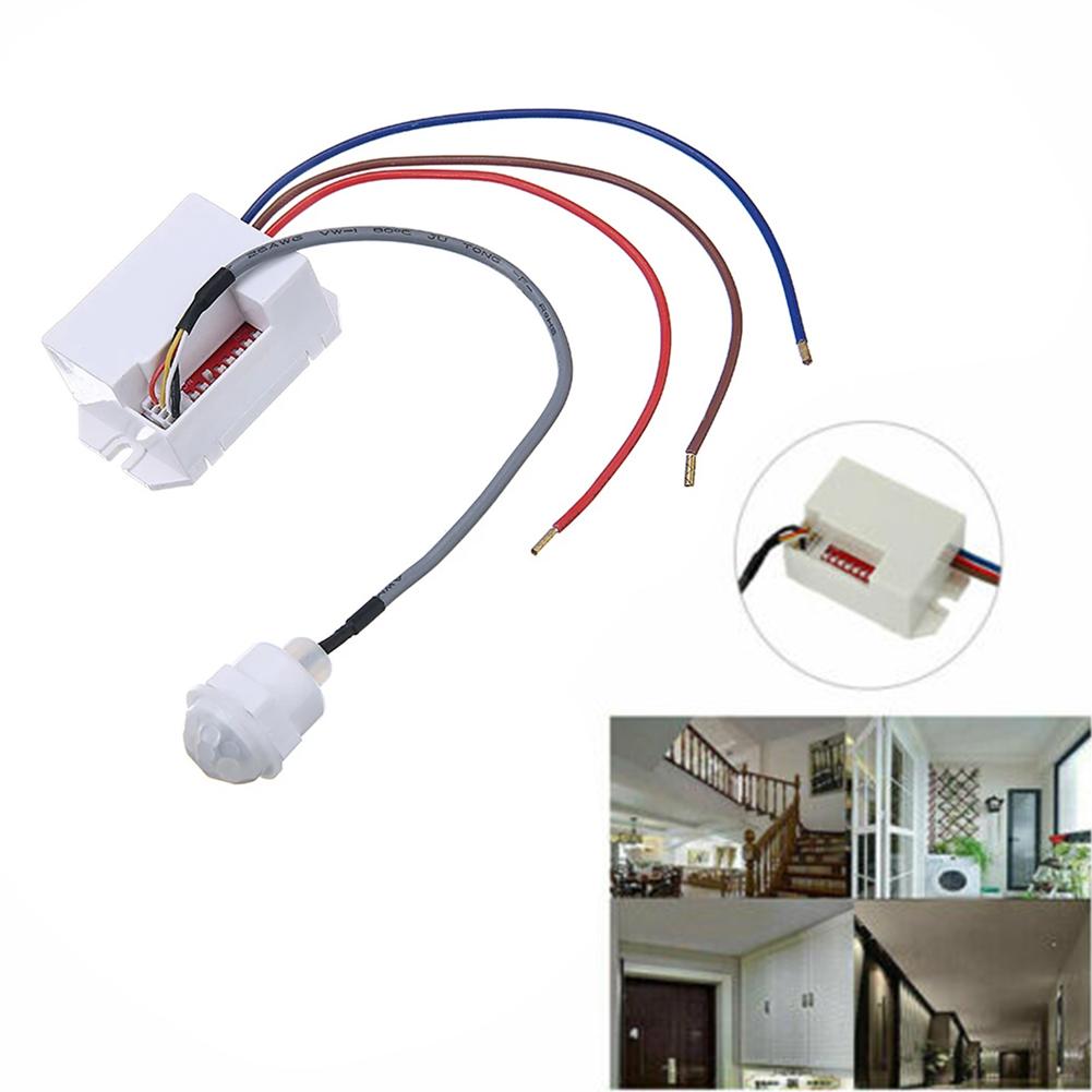 Home PIR Sensor Detector Light Switch 220-240V/AC 360°