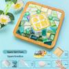 Handmade Glass Mosaic Cup Mat Pixel Puzzle DIY Kit - Educational Toy