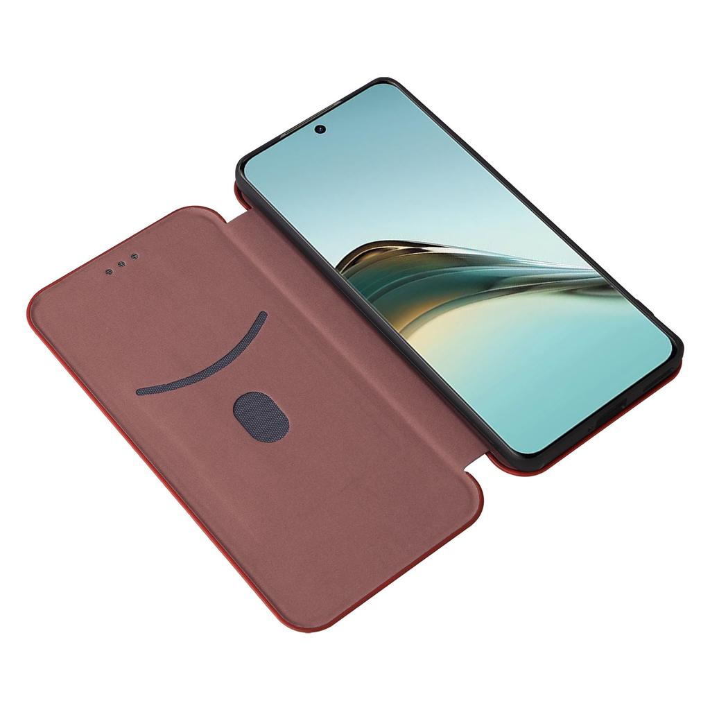 For Realme 13 Pro 5G (Global)/13 Pro+ 5G (Global) Case Carbon Fiber Texture Drop-Proof PU Leather Phone Cover