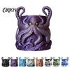 Deep Sea Plant Container 3D Printed Octopus Planter, Planter with Tray, Holder, Nautical Coastal Flower Pot Indoor Outdoor Holder for Cactus,