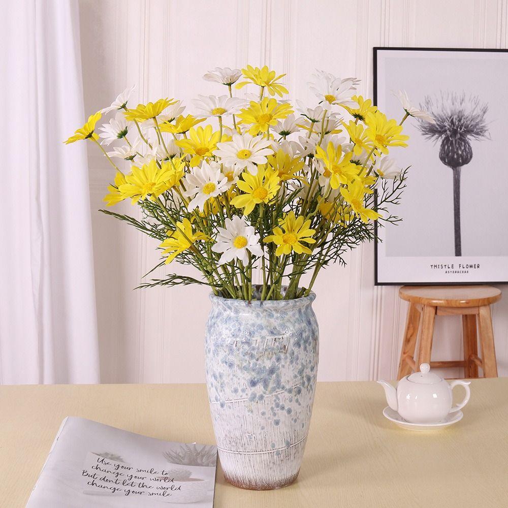 Multi-color Artificial Daisy Flowers Imitation Chrysanthemum Flowers  Bridal Accessories