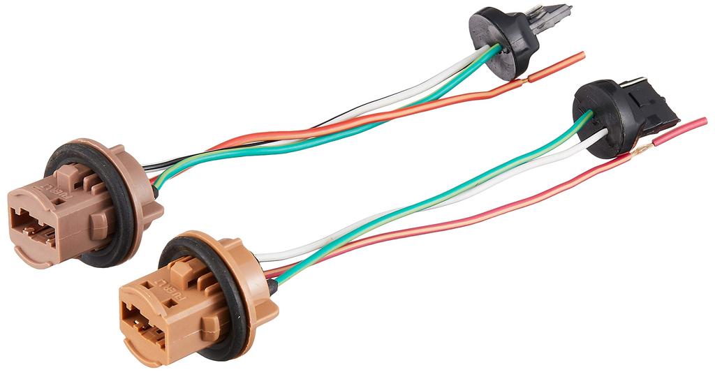 e-auto fun T20 Double Bulb Conversion Socket, Ideal for LED Expansion (Set of 2)