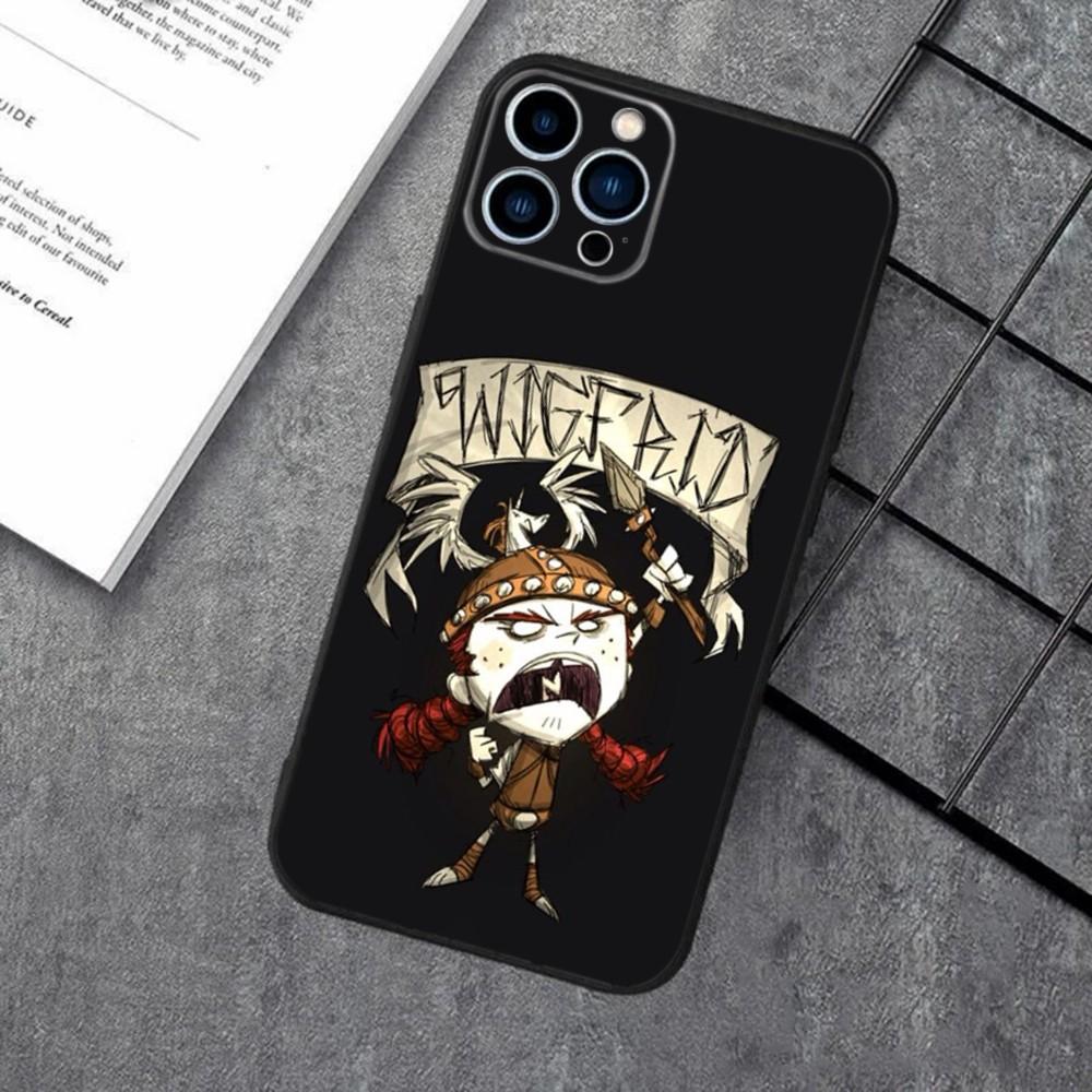 

Game Don T S-Starve Phone Case For Apple iPhone 15,14,13,12,11,XS,XR,X,8,7,Pro,Max,Plus,mini Silicone Black Cover iPhone13PRO