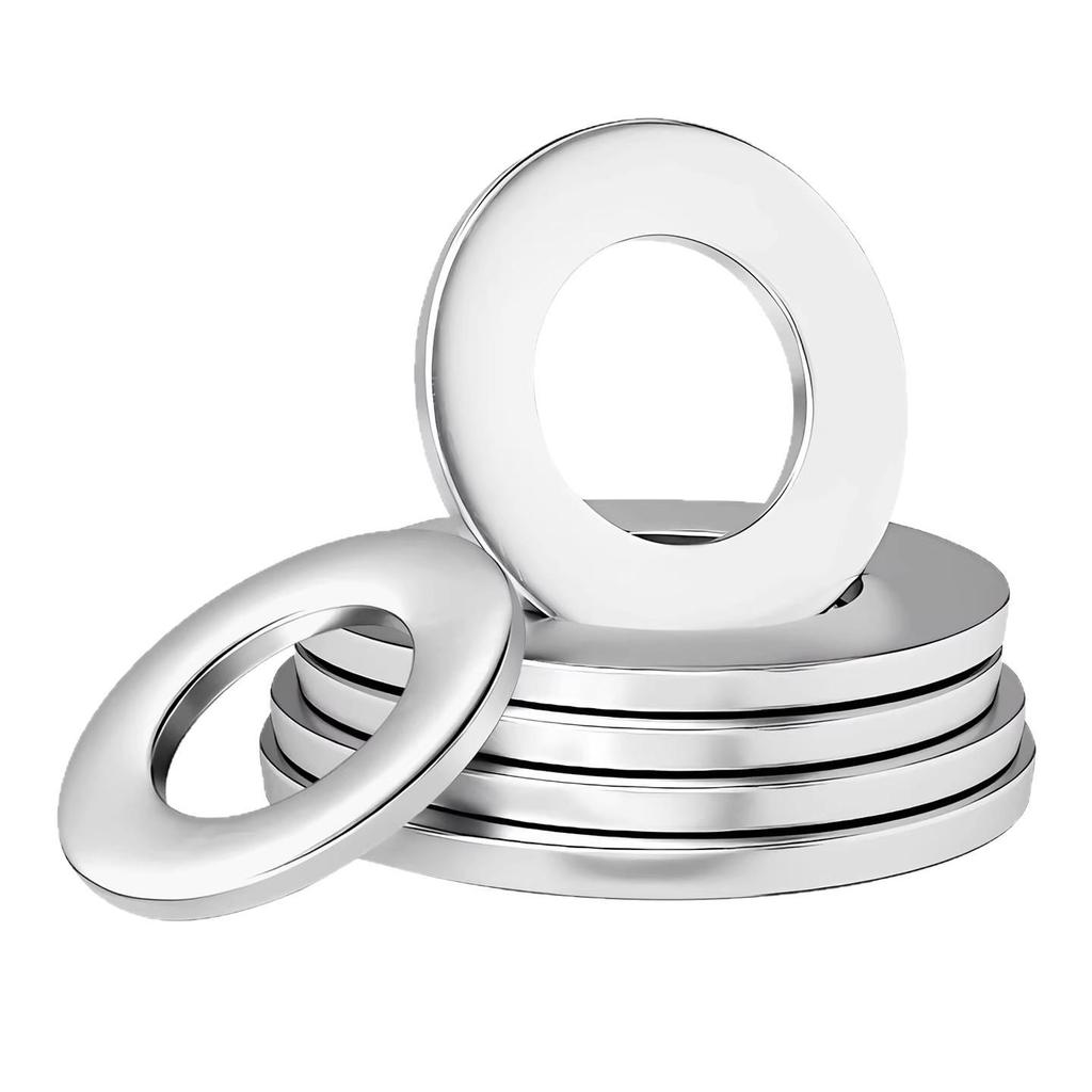 Jin Juntai Thick & Thin Stainless Steel Flat Washer, Round M10-M36