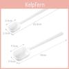 Modern Minimalist Plastic Coffee Bean Scoop With Long Handle For Home Brewing And Baking