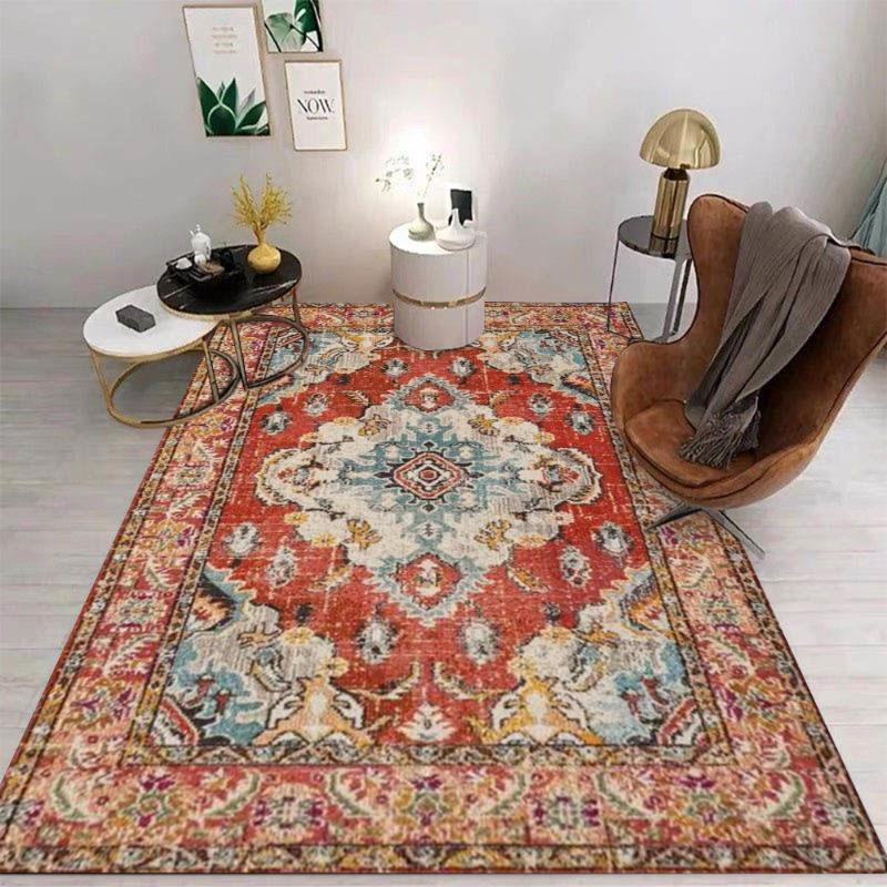 Light Luxury Classic Bohemian Style Retro Carpet Living Room Sofa Bedroom Study Kitchen Entrance Rugs Non-slip Home Decor Mats
