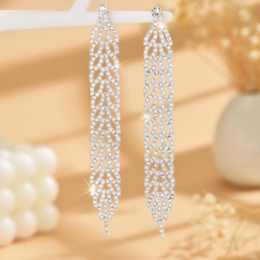 2PC Women's Fashion Geometric Hollow Design Earrings Suitable for Tourism Parties, Festivals, Dress up Gifts