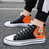 High Top Running Sneakers Men Canvas Shoes Cool Street Shoes Young Male Sneakers Black Red Mens Causal Walking Shoes