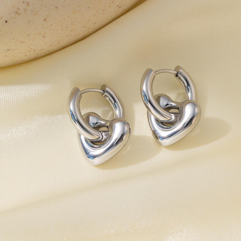 

Модные серьги INS Wind из 18-каратного золота, серьги в форме сердца и глобуса, женские серьги Love