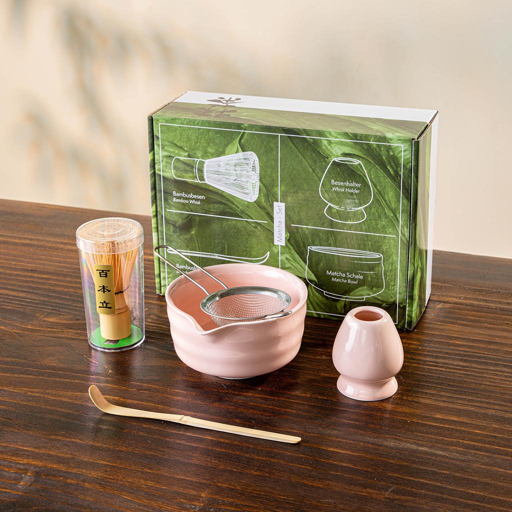 1/2/4/5/7/8Japanese Matcha Set with Ceramic Bowl Bamboo Matcha Whisk and Tea Scoop for DIY Tea-making Tools Accessories