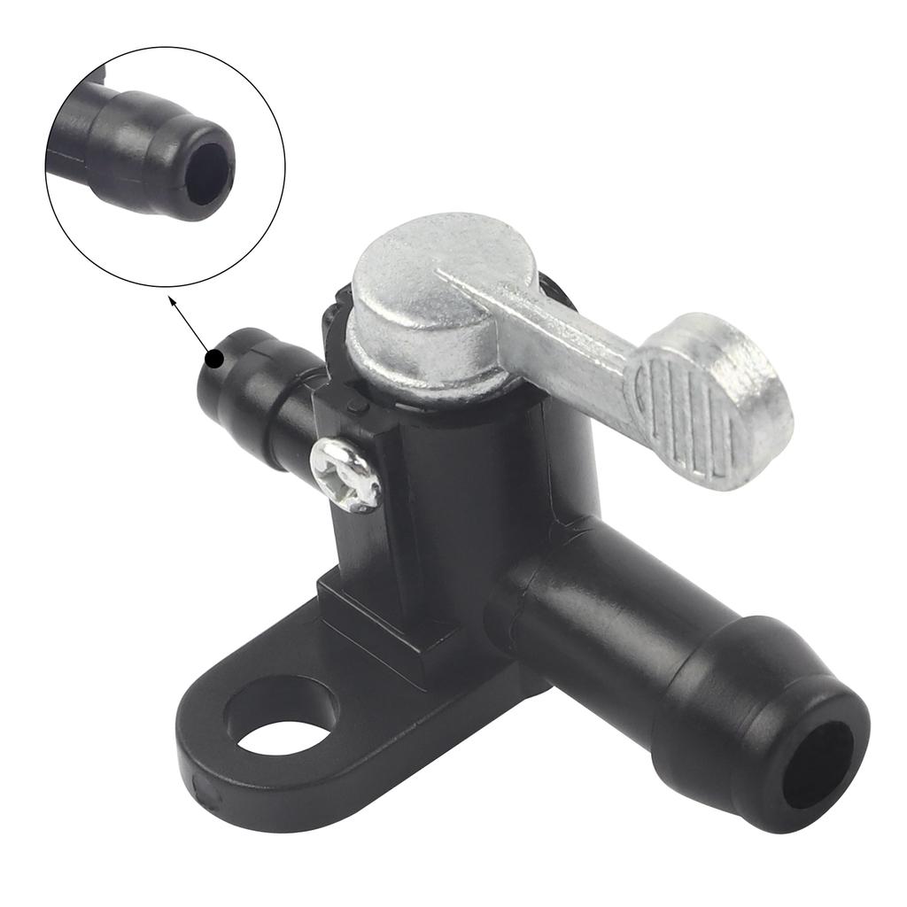 1/4' Inline Fuel Petcock Valve Fuel Tap Gas Petrol Valve Fuel Tank Switch for Yamaha PW50 PW 50 PY50 50cc Dirt Bike Kids Bike Fuel System 2