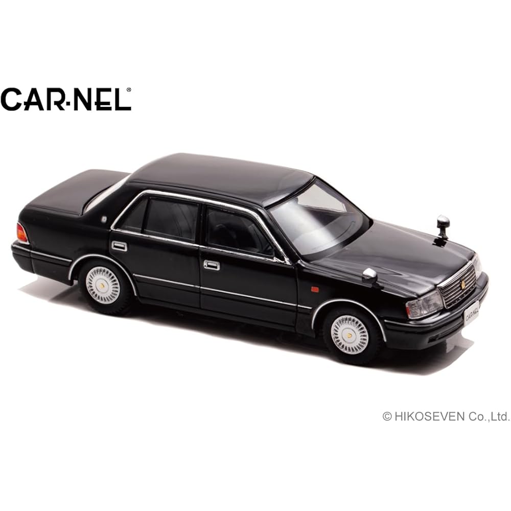 CARNEL 1/43 Scale Toyota Crown Royal Saloon G (JZS155) 1999 Black Finished Model