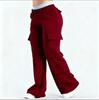 European & American Fashion Solid Color Loose Straight-Leg Pants with Pockets - Versatile Commuting Style