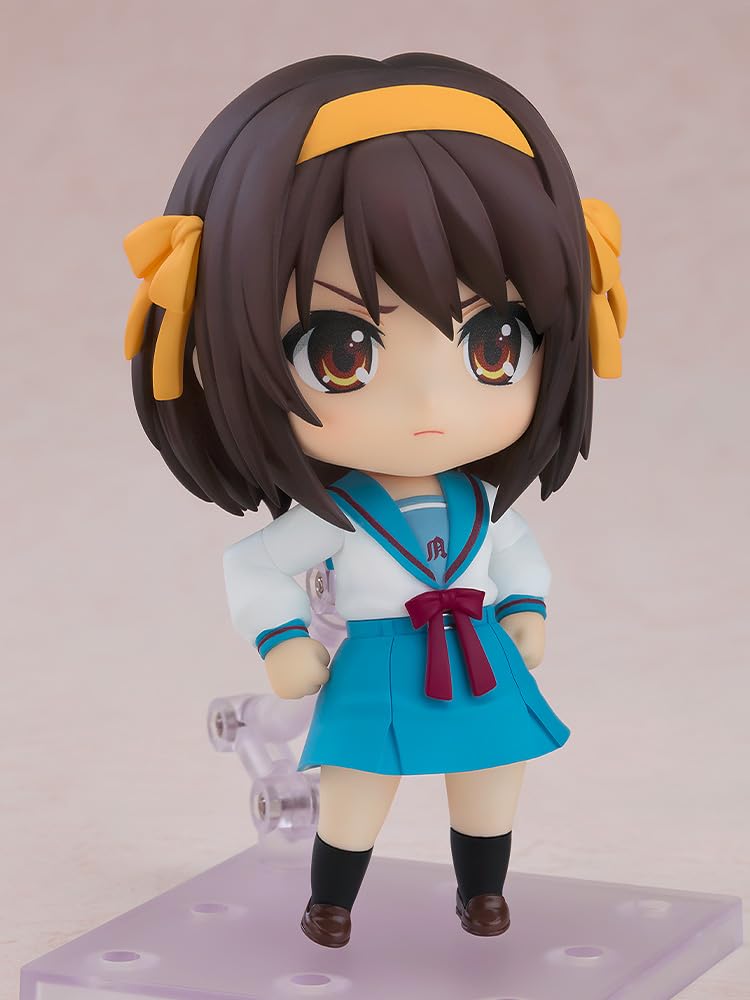 Good Smile Company Nendoroid The Melancholy of Haruhi Suzumiya Haruhi Plastic Painted Movable Figure 2.0 Non-scale