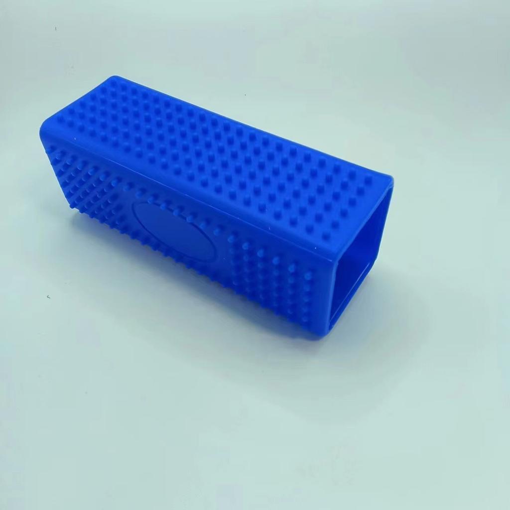 1PC Pet Hair Removal Brush Dog Cat Hair Removal Effective Pet Hair Silicone Hollow Rubber Cleaning Brush