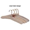 Fabric-Covered Hangers for Hotel: Linen, Silk, Sponge for Cheongsam, Pajamas, and Underwear