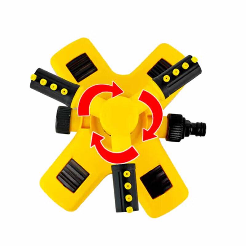 Automatic 360-Degree Three-Arm Rotating Sprinkler