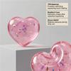 Needoh Solo Vibrazioni Positive Giocattolo a Forma di Cuore Glitter Traslucido Sollievo dallo Stress Calmante Miglioramento dell'Umore Sensoriale Fidget Compleanno Per Adulti Regalo