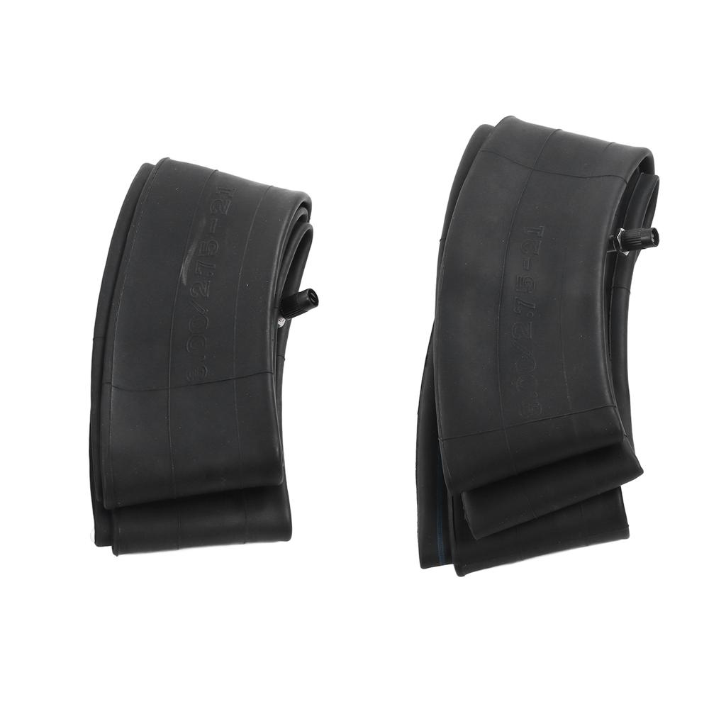 Pair 2.753.00?21 Tire Inner Tubes with TR4 Metal Valve Stem for Off Road Pit Dirt Bikes