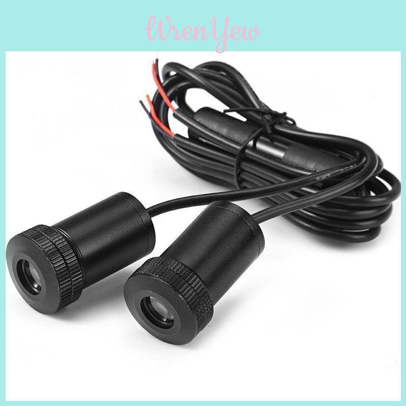 2pcs Chrysler For Logo Car Styling Car Door Step Courtesy Shadow Lights Laser