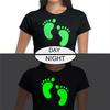 7.8"X9.8" Bundle 5pcs Luminous Heat Transfer Vinyl Film Glow in the Dark HTV Printing for Tshirt Garment Christmas Decoratio DIY