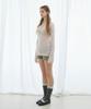 Leijeumiya Aisa Mohair Shirred Knit [Baby Pink]