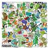 50 Cartoon Dinosaur Stickers for Planners, Water Bottles, and Laptops – Waterproof Decorative Set