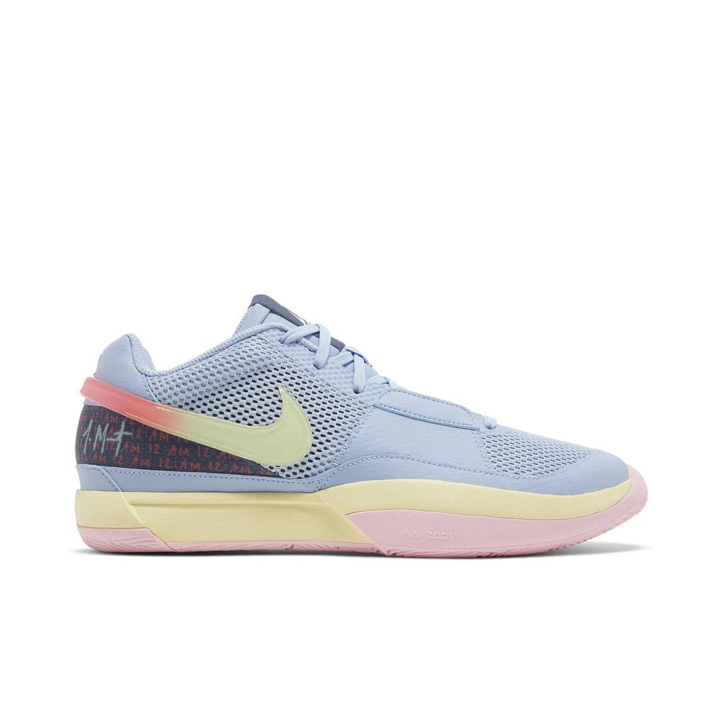 Nike Ja 1 'Day One' (Unisex) Cobalt Bliss / Hot Punch / Medium Soft Pink / Citron Tint Basketball Shoes DR8785 400