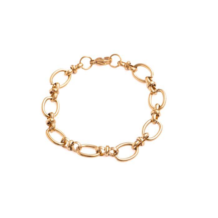 Bracelet Luxenter fini en or jaune 18 carats - Salbra