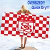 Sivasspor Print Beach Towel, Large Soft Quick Dry Towel for Beach Camping Swimming