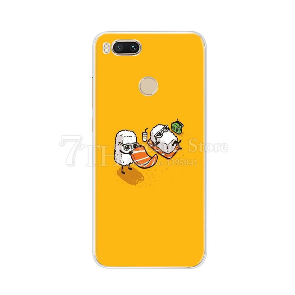 Pro Xiaomi Mi A1 Pouzdro Tištěné Pro Xaiomi Mi A1 TPU Pouzdro Pro Xiaomi Mi 5X Měkký Silikonový Zadní Kryt