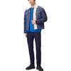 Levis Color Block Casual Single Button Denim Jacket Men Jackets Blue A5161-0001