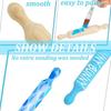 6 Inches Long Small Kitchen Baking Rolling Pin, Wood Dough Roller for Children, Fondant Pasta
