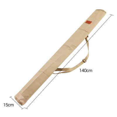 Fishing Rods Bag Canvas Pole Carry Holder Fishing Gear Storage