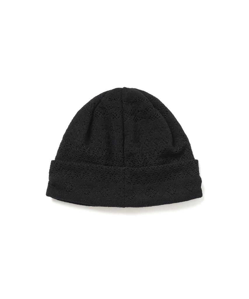 MILLO WOMEN Pointel Symbol Beanie [Black]