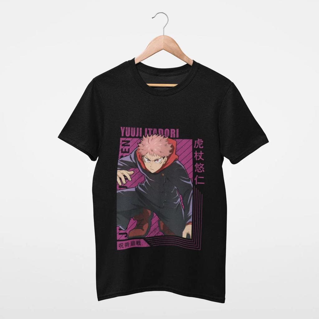 Anime Jujutsu Kaisen Satoru Gojo Graphic TShirt 100Cotton Oversized Shirt unisex Y2k Unisex Short Sleeve ONeck Selling Popular
