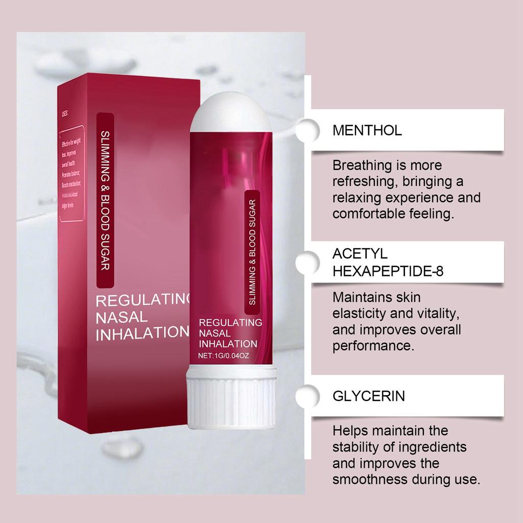 Health Care Inhalation Stick, Slimming And Metabolism Enhancement Portable Care Nasal Inhalation Stick, Inhalation Care Stick.