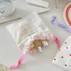 Cute Small Coin Purse Case Drawstring Bag for Women Girls Jewelry Lipstick Cosmetic Storage Pouch