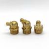 165-Piece Brass Grease Nipple Set - M6, M8, M10 Combination with Straight and Bent Oil Injection Cups