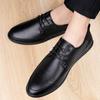 Men Formal Shoes  Fashion Genuine Leather Dress Shoes Men Spring Autumn Brand Business Office Wedding Footwear Men Shoes