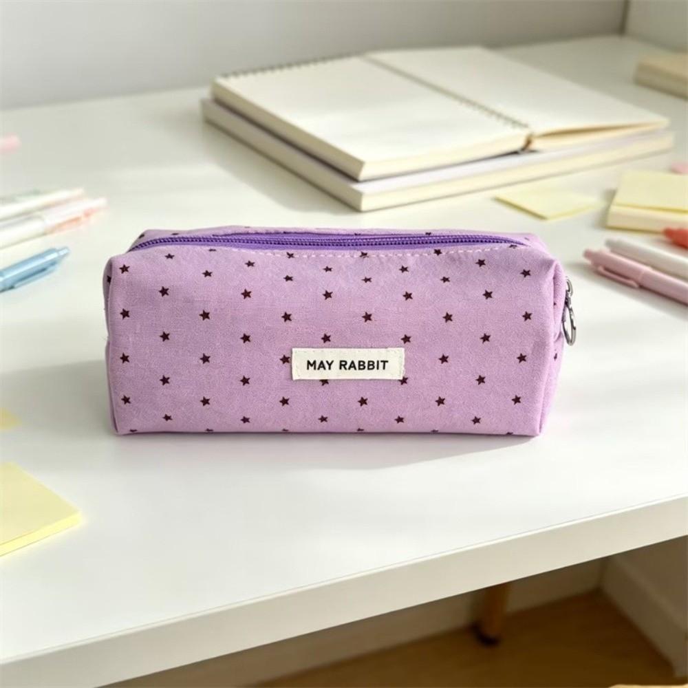 Portable Pen Bag Large Capacity Stationery Pouch Aesthetic Pencil Case  Students