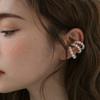 Pearl Ear Cuff Clip Earrings Non-Piercing Bone C-Shaped Ear Ring Without Puncture Minimalist Earrings For Women Fashion Jewelry