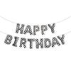 16 Inch Happy Birthday Letter Foil Balloons Set Wide Application for Birthday Party Anniversary Wall Backdrop Decor