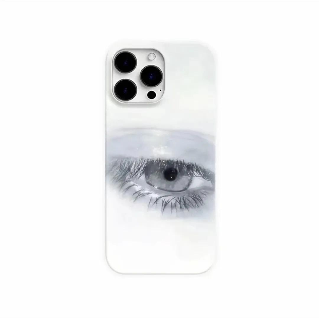 

Abstract Eye Creative Pattern Art Jelly Phone Case for iPhone 17 AIR 16 15 14 13 12 11 PRO MAX XSMAX XR 7 8 PLUS Y2K Soft Cover iPhone 8