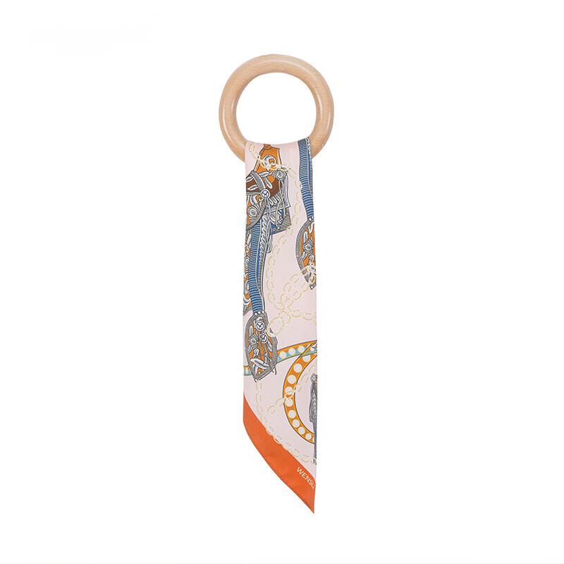 WENSLI 'Xiyu Zanma' Mulberry Silk Scarf