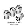 4PCS Car Tire Stem Valve Cap Airdust Waterproof Wheel Tire Valve Rim Stem Cover For Holden Colorado Captiva Commodor VY VZ HSV