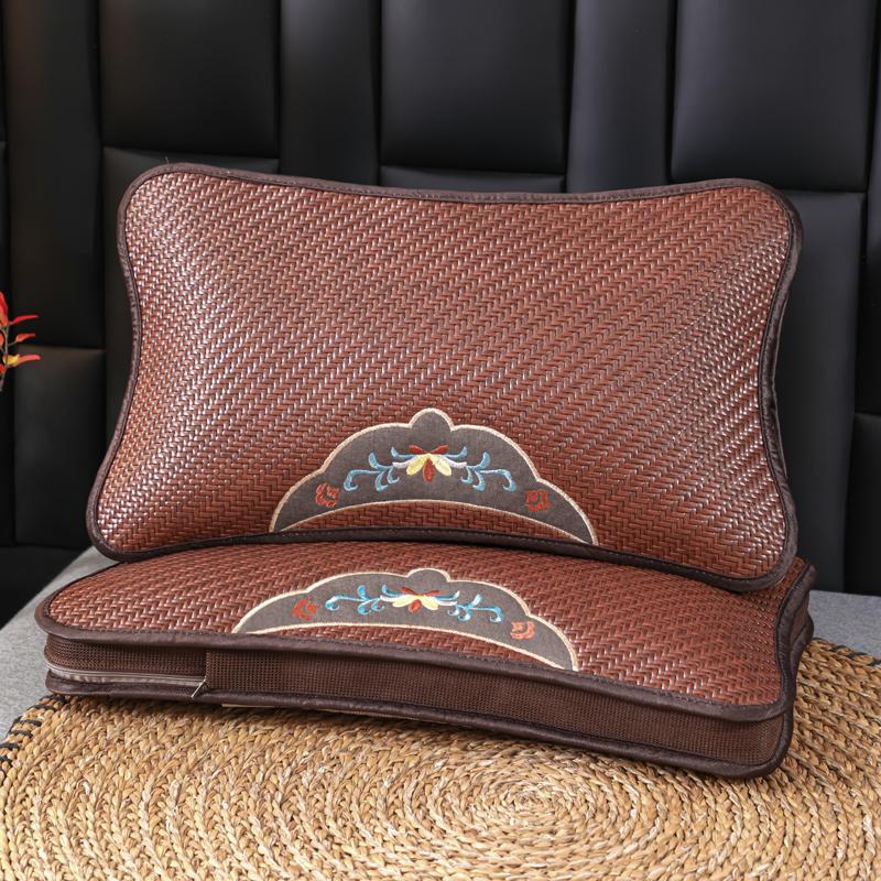Summer Ice Vine Three Dimensional Breathable PE Vine Pillow Summer Cooling Pillow Set
